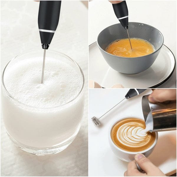 2 In 1 Electric Coffee Beater – USB Milk Frother & Egg Whisk - Image 2