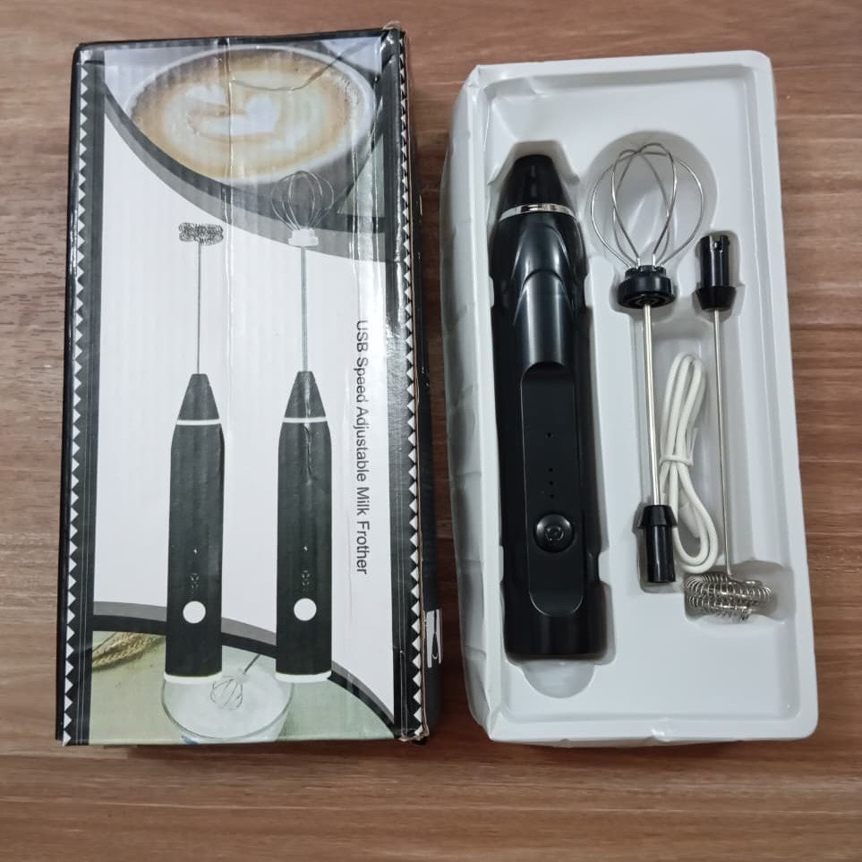 2 In 1 Electric Coffee Beater – USB Milk Frother & Egg Whisk - Image 4